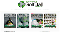 Desktop Screenshot of northfloridagolfball.com